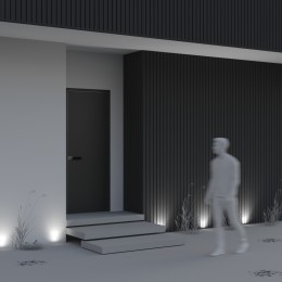 Уличный встраиваемый светильник  Maytoni Outdoor Gleam O515DL-L2S3K1