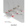 Встраиваемый светильник NUVOLT LDL-044W
