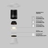 Встраиваемый светильник Technical DL121-15W-2.7K-TRS-W