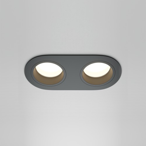 Встраиваемый светильник Technical DL126-02-GU10-B