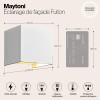 Архитектурная подсветка  Maytoni Outdoor Fulton O572WL-L6W