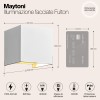 Архитектурная подсветка  Maytoni Outdoor Fulton O572WL-L6W