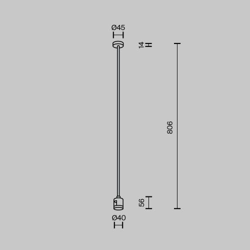 Комплектующие для трековой системы Technical TRA159C-IPCL1-PT
