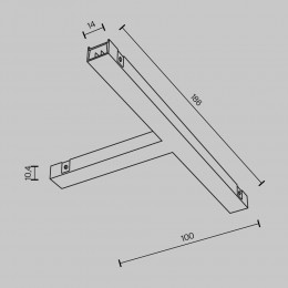 Комплектующие для трековой системы Technical TRA172TPC-1B