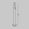 Ландшафтный светильник  Maytoni Outdoor Hagen O423FL-L5GF