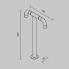 Ландшафтный светильник  Maytoni Outdoor Sleek O477FL-L4GF3K
