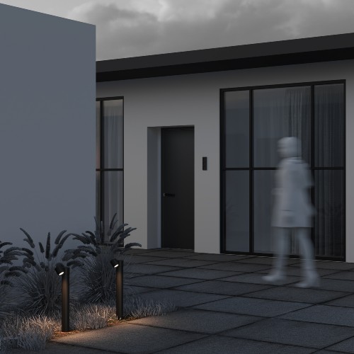 Ландшафтный светильник  Maytoni Outdoor Wall Street O010FL-01B