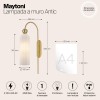 Настенный светильник (бра) Maytoni Antic MOD302WL-01GR
