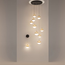 Настенный светильник (бра) Maytoni Area MOD295WL-L12BBS3K