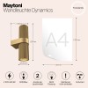 Настенный светильник (бра) Maytoni Dynamics MOD326WL-02MG