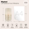 Настенный светильник (бра) Maytoni Messina H223-WL-01-G