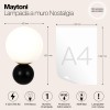 Настенный светильник (бра) Maytoni Nostalgia MOD048WL-01G