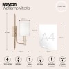 Настенный светильник (бра) Maytoni Vittoria H005WL-01BG