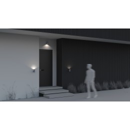 Настенный светильник (бра)  Maytoni Outdoor Bowery O574WL-01GR