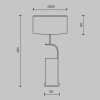 Настольный светильник Maytoni Glamping MOD437TL-02B
