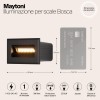 Подсветка для лестниц  Maytoni Outdoor Bosca O045SL-L3B3K