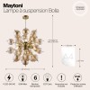 Подвесной светильник Maytoni Bolla MOD133PL-06BS