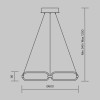 Подвесной светильник Maytoni Chain MOD017PL-L50MG