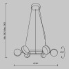 Подвесной светильник Maytoni Mind MOD299PL-L60BS3K