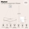 Подвесной светильник Maytoni Weave MOD062PL-L56CH3K