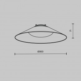 Подвесной светильник Technical TR127B-12W4K-B