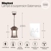 Подвесной светильник  Maytoni Outdoor Salamanca O031PL-01BR