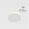 Потолочный светильник Technical C032CL-24W4K-RD-W