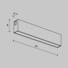 Трековый светильник Technical TR151-1-12W3K-PT