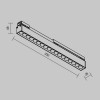 Уличный трековый светильник  Maytoni Outdoor Points O-TR02-2-S-18WB3K