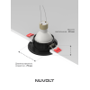Встраиваемый светильник NUVOLT LDL-039B