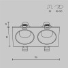 Встраиваемый светильник Technical DL033-2-02W-1(N)