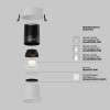 Встраиваемый светильник Technical DL118-15W-4K-W