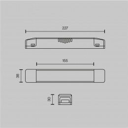 Блок питания Technical TRA160DR-150W-S
