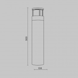 Ландшафтный светильник  Maytoni Outdoor Wolseley Road O011FL-L6B