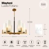 Люстра Maytoni Fortano MOD089PL-06BS