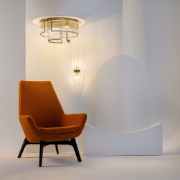 Настенный светильник (бра) Maytoni Frame MOD174WL-02G