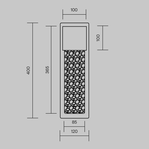 Настенный светильник (бра) Maytoni Golthic MOD474WL-L20B3K