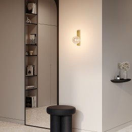 Настенный светильник (бра) Maytoni Lunella MOD470WL-01BS