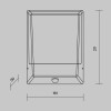 Настенный светильник (бра)  Maytoni Outdoor Row O448WL-L9GF3KSR