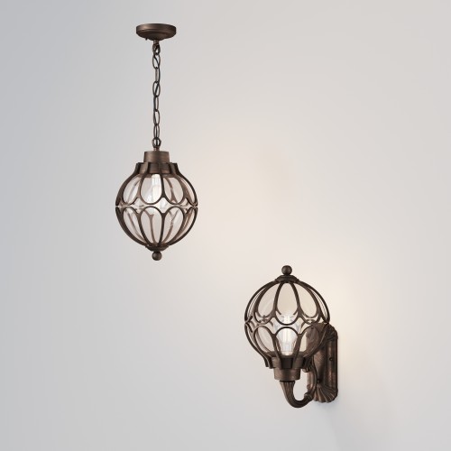 Настенный светильник (бра)  Maytoni Outdoor Via O024WL-01G