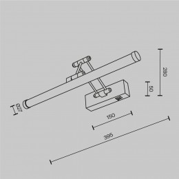 Подсветка Maytoni Luster MIR268WL-L3W3K
