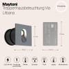 Подсветка для лестниц  Maytoni Outdoor Via Urbana O022-L3GR