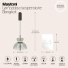 Подвесной светильник Maytoni Bangkok MOD185PL-L11B3K2
