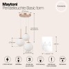 Подвесной светильник Maytoni Basic form MOD321PL-03G1