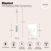 Подвесной светильник Maytoni Dynamics MOD326PL-01W