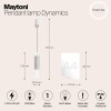 Подвесной светильник Maytoni Dynamics MOD326PL-01W