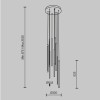 Подвесной светильник Maytoni Light stick MOD236PL-L54BS3K