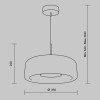 Подвесной светильник Maytoni Madmen MOD127PL-L6AM
