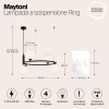 Подвесной светильник Maytoni Ring MOD013PL-04B