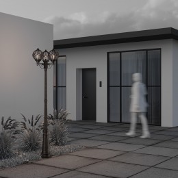 Садово-парковый светильник  Maytoni Outdoor Via O023FL-03G